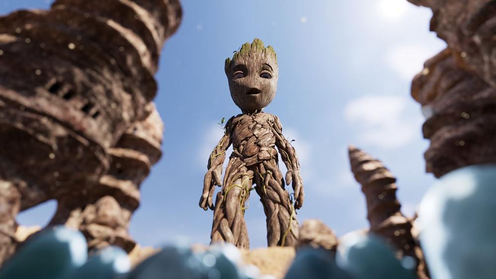 وین دیزل در سریال «من گروت هستم»(I Am Groot)